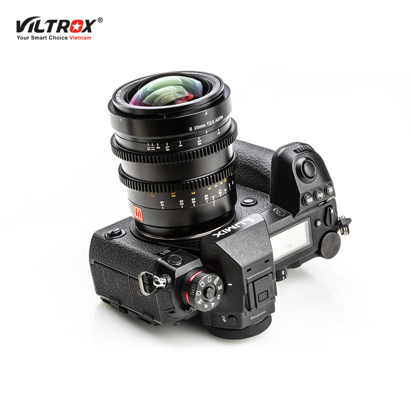 Ống kính Viltrox S 20mm T2.0 Cine Lens for Panasonic/Leica L-Mount